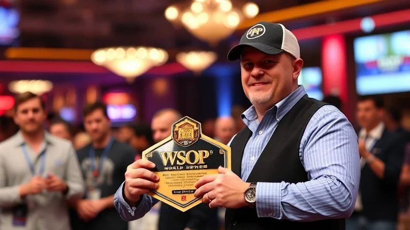 Brian Rast 赢得第七条 WSOP 手链,冠军第一时间分享感受