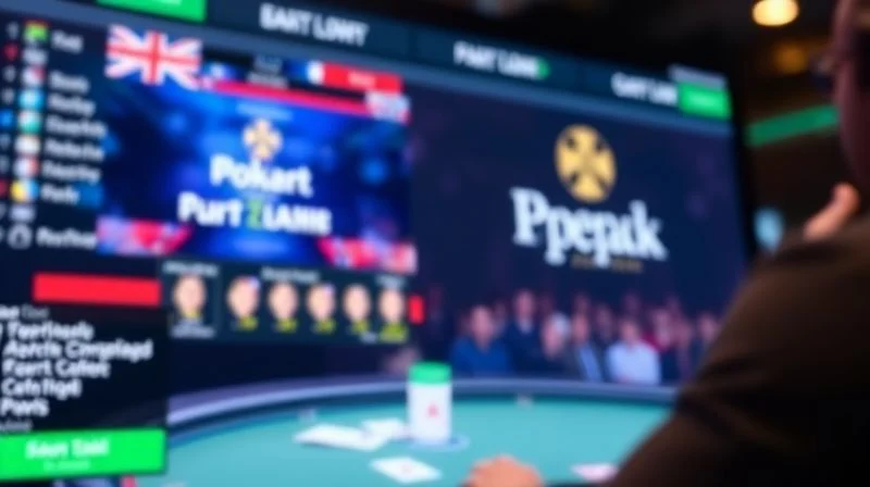 €1,100主赛事亮相2026 PokerStars Open Namur