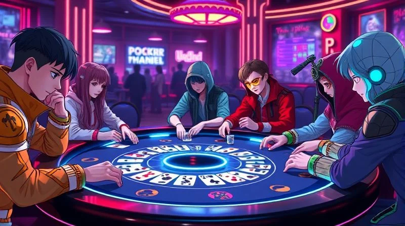 二次元德州扑克游戏《Poker Fate》限时MTT活动「开发者狙击战」开启