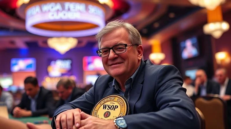 Benny Glaser 在 WSOP $50K 扑克选手锦标赛中夺冠,斩获第九条金手链