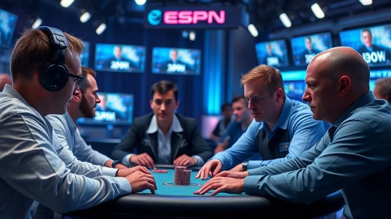 ESPN将重返WSOP转播,引入AI识别玩家诈唬