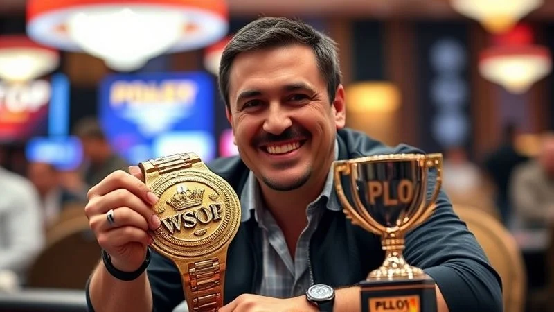 WSOP 2026:Michael Mizrachi 赢得 PLO 冠军赛,获第九条金手链